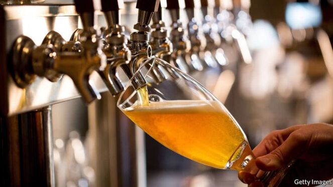 Бирата съдържа по-малко алкохол от водката